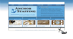 Desktop Screenshot of anchorstaff.com